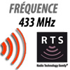 Fréquence 433 Mhz RTS somfy